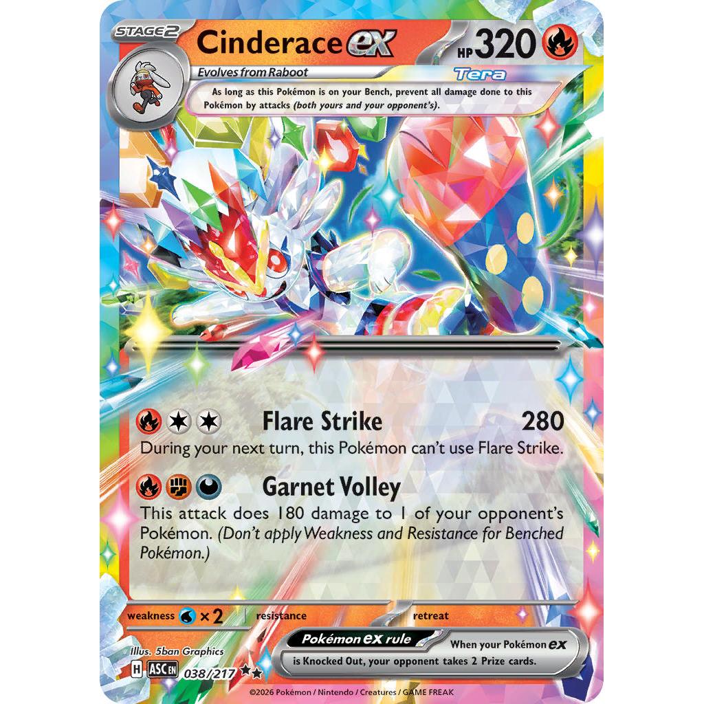 Cinderace 038/217 - Ascended Heroes