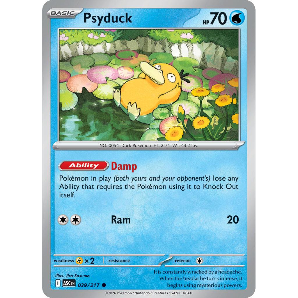 Psyduck 039/217 [Love Ball pattern] - Ascended Heroes