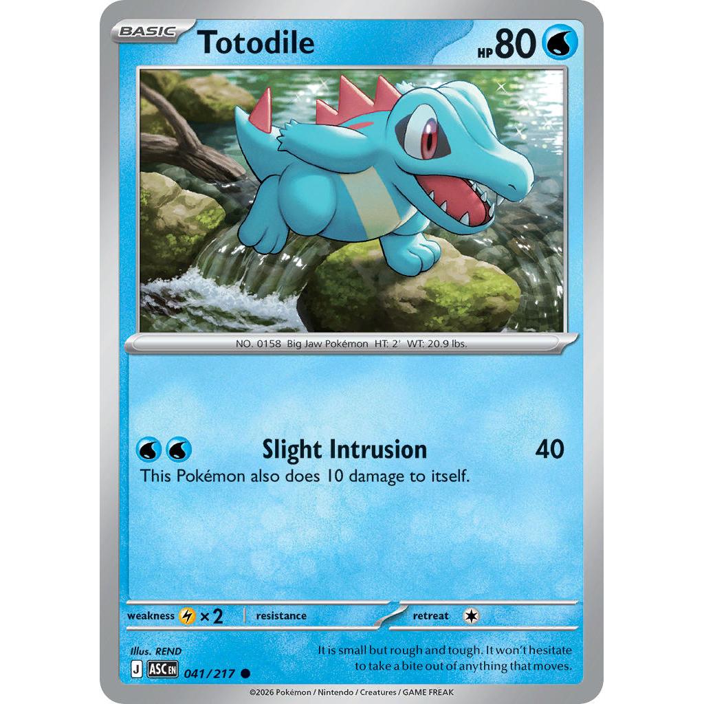 Totodile 041/217 [Energy Symbol] - Ascended Heroes