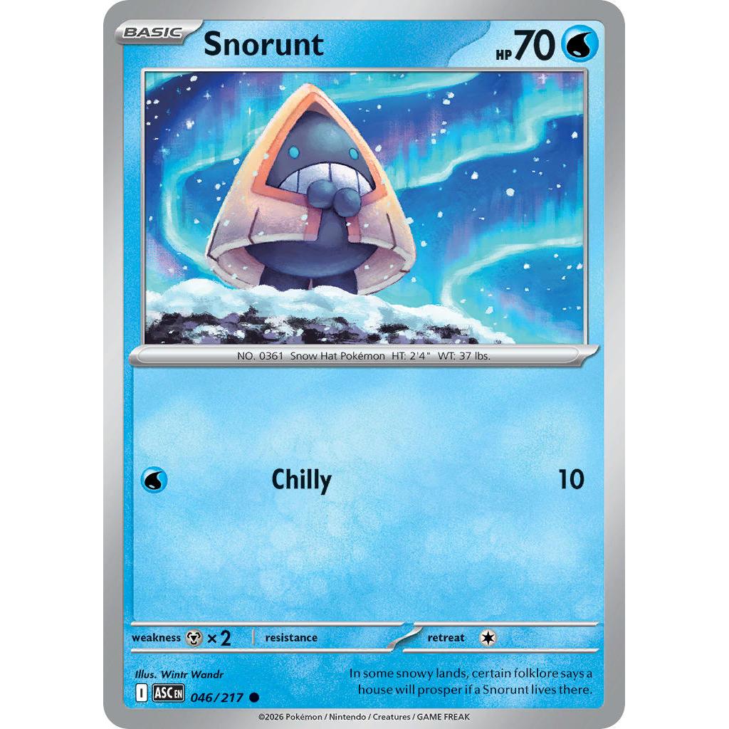 Snorunt 046/217 [Energy Symbol] - Ascended Heroes