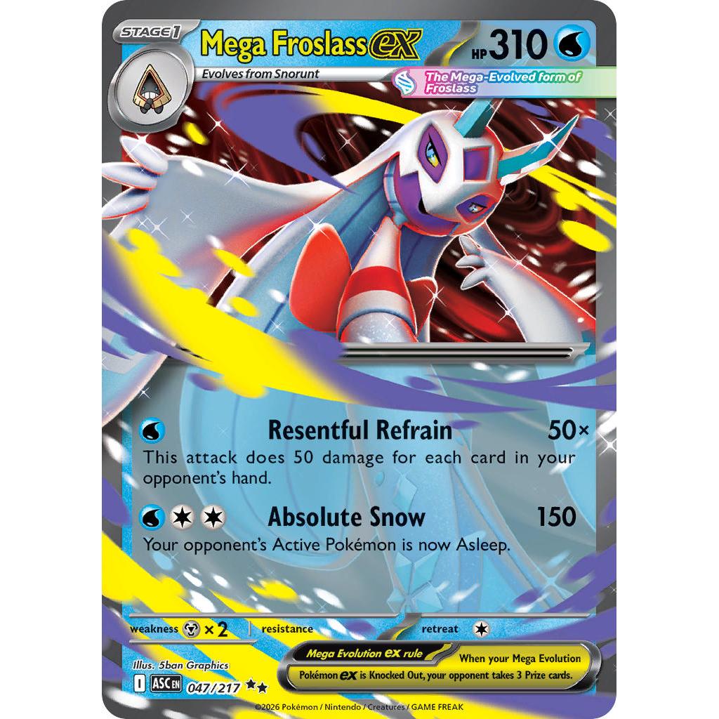 Mega Froslass ex 047/217 - Ascended Heroes
