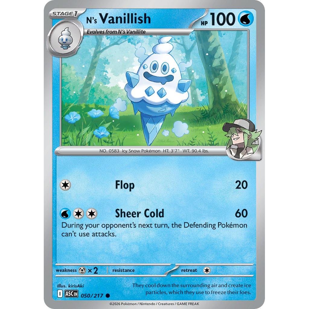 N's Vanillish 050/217 [Energy Symbol] - Ascended Heroes