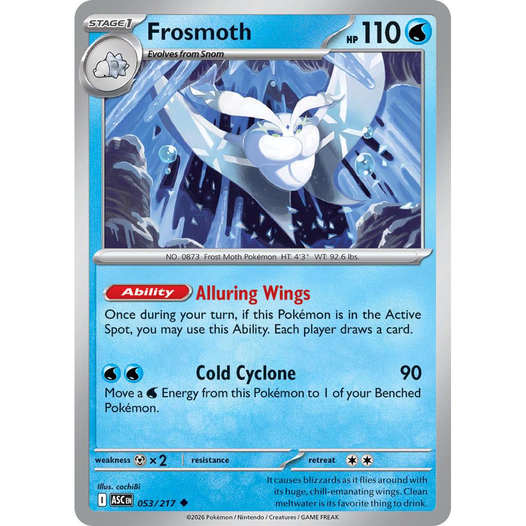 Frosmoth 053/217 [Friend Ball pattern] - Ascended Heroes