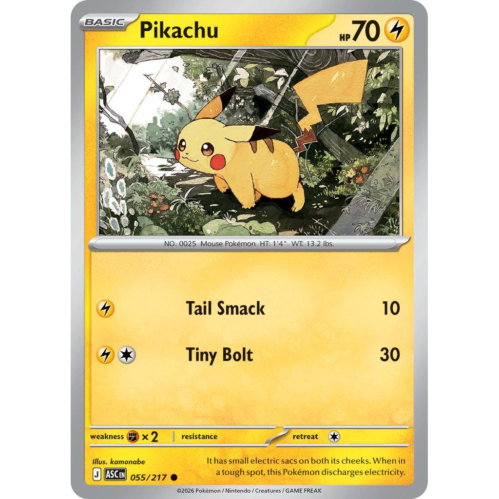 Pikachu 055/217 [Energy Symbol] - Ascended Heroes
