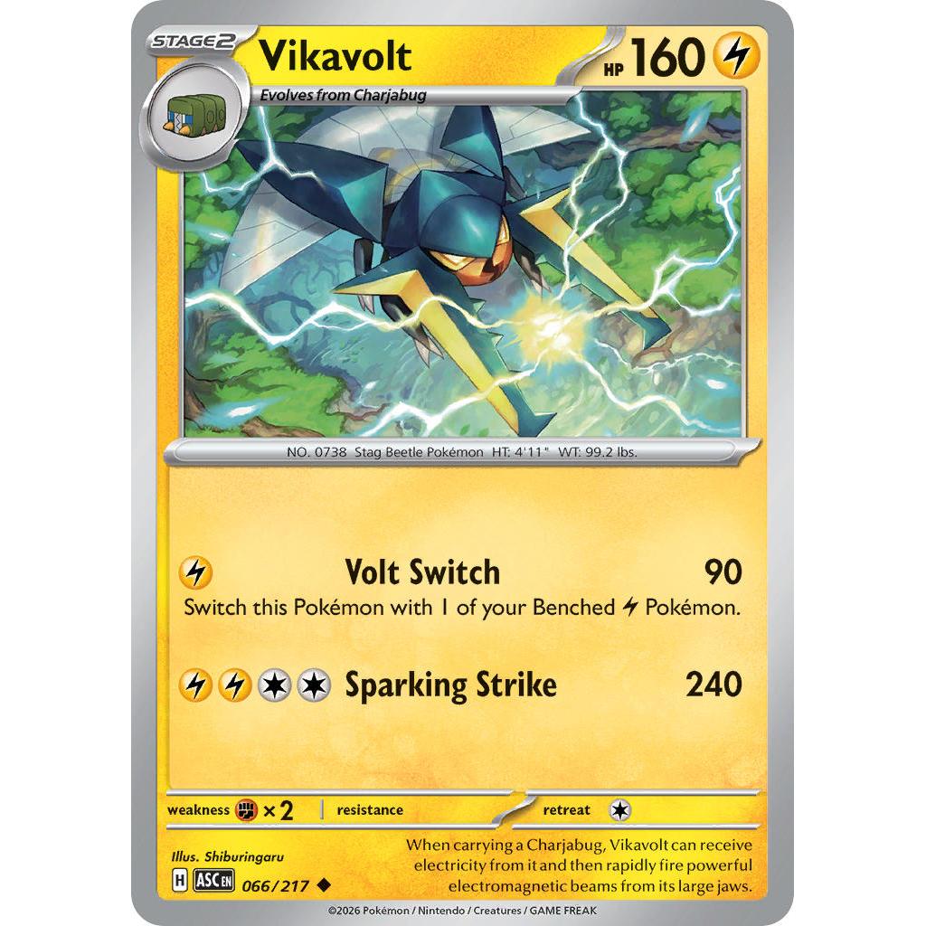 Vikavolt 066/217 [Quick Ball pattern] - Ascended Heroes