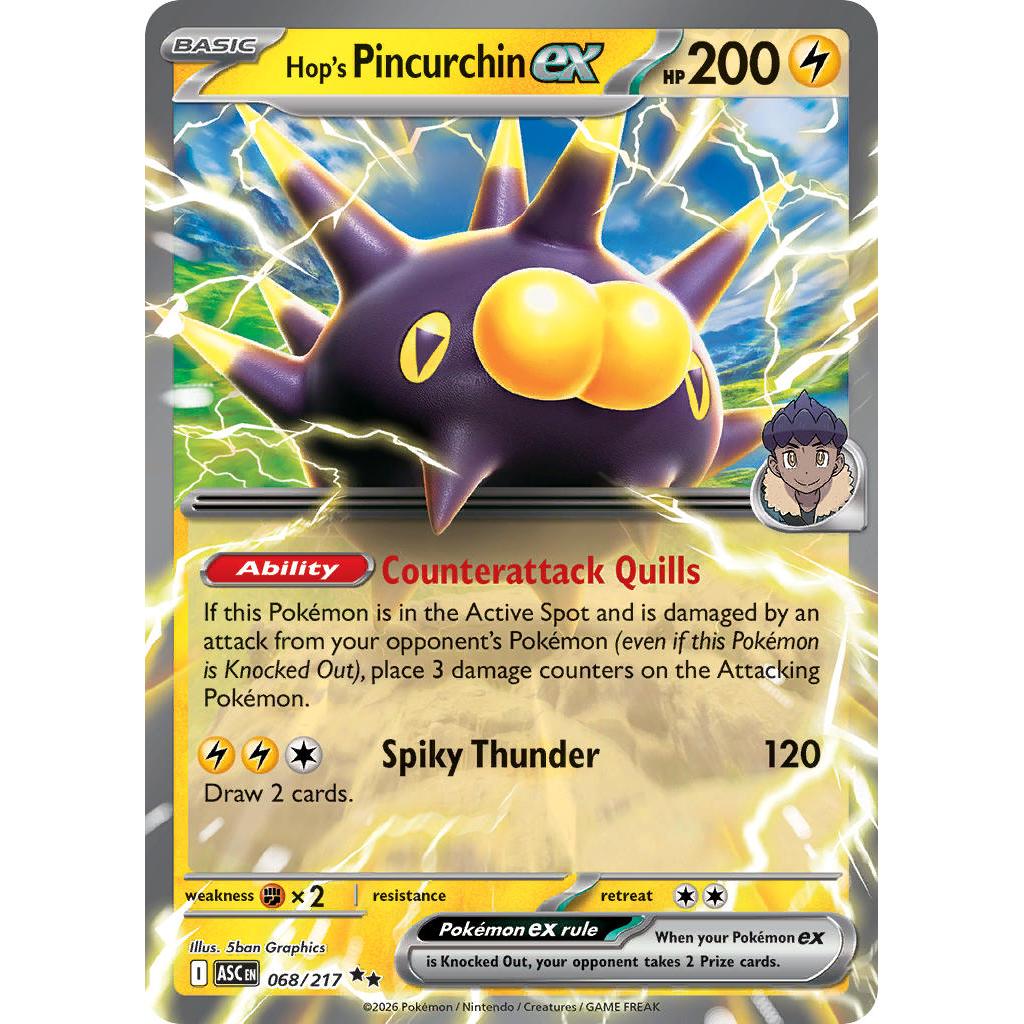 Hop's Pincurchin 068/217 - Ascended Heroes