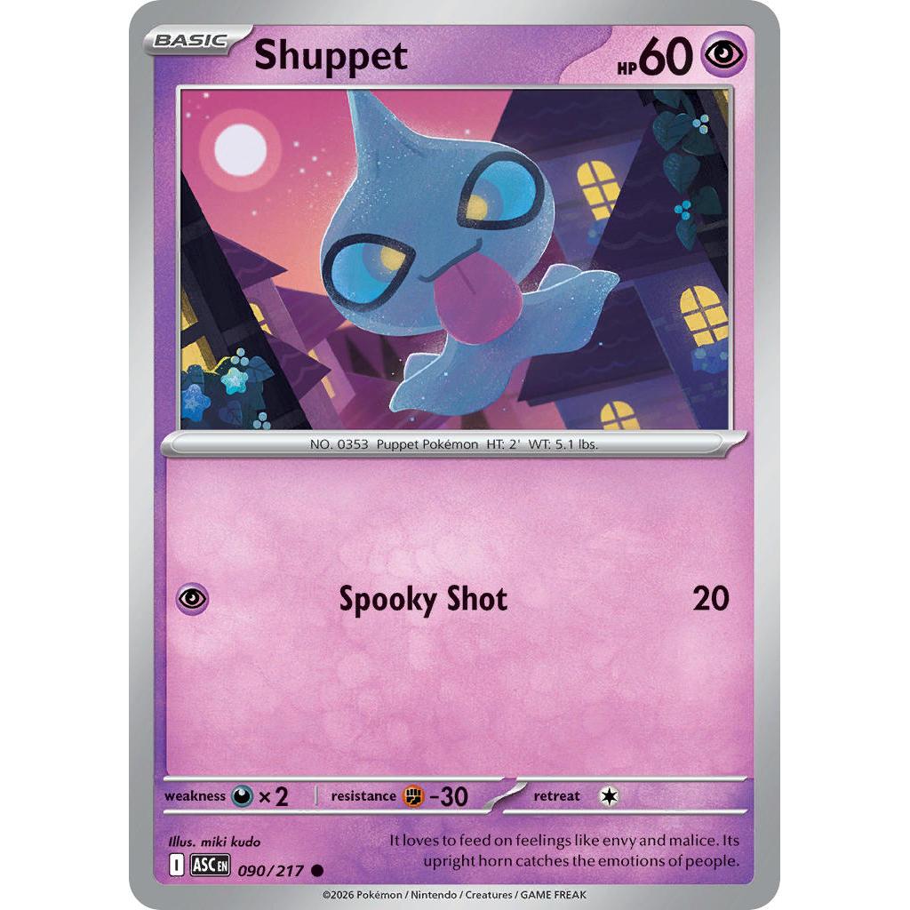 Shuppet 090/217 - Ascended Heroes