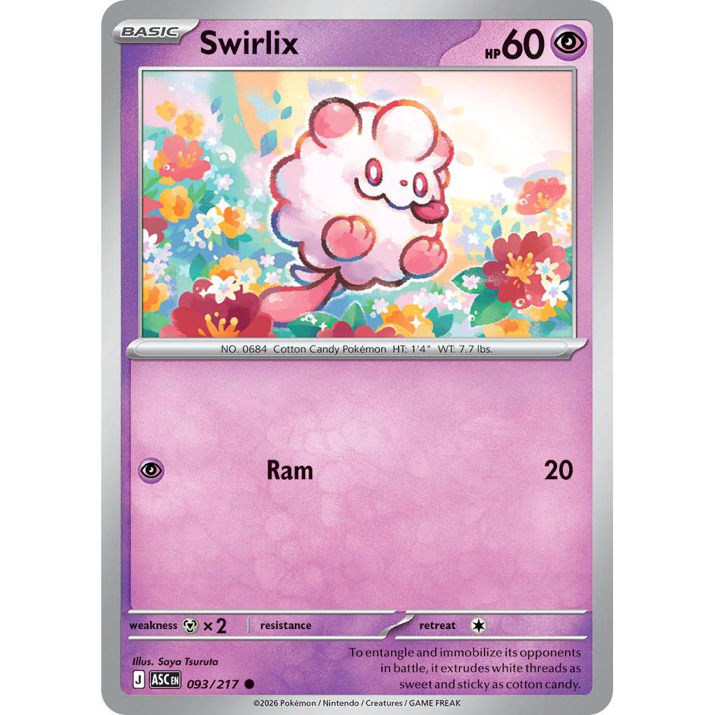 Swirlix 093/217 [Energy Symbol] - Ascended Heroes