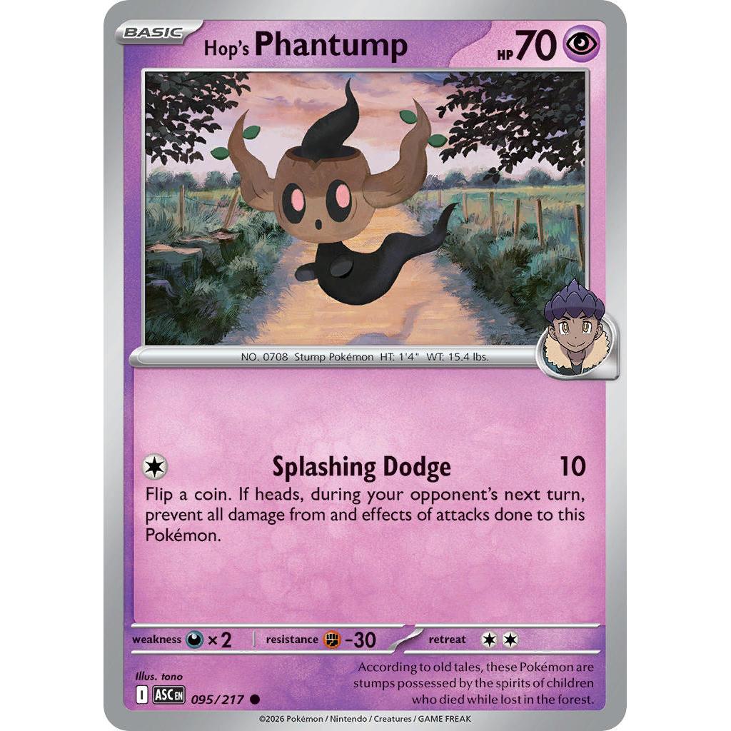 Hop's Phantump 095/217 - Ascended Heroes