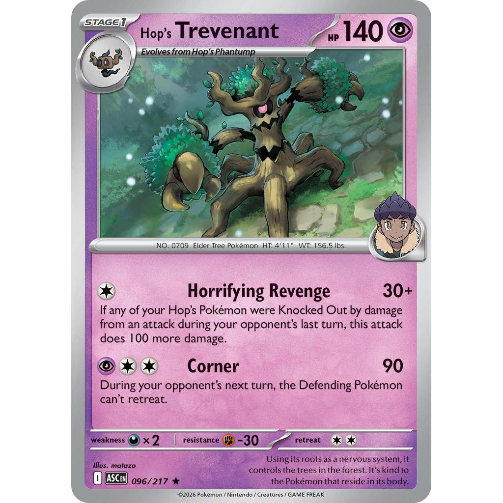 Hop's Trevenant 096/217 [Energy Symbol] - Ascended Heroes