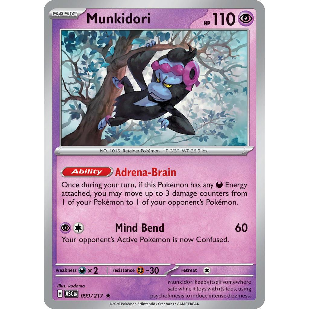 Munkidori 099/217 [Dusk Ball pattern] - Ascended Heroes