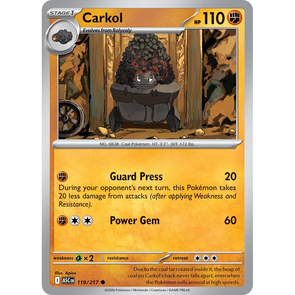 Carkol 119/217 [Dusk Ball pattern] - Ascended Heroes