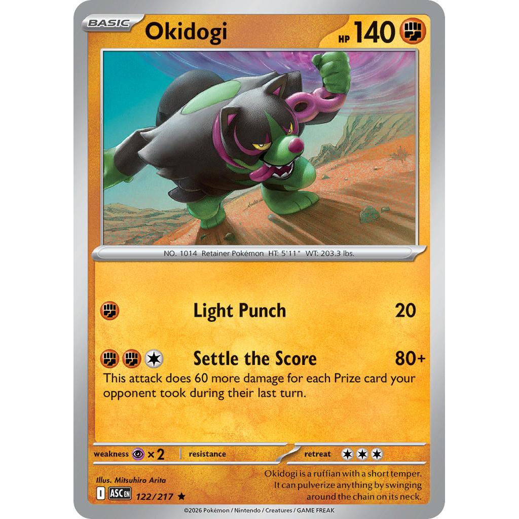 Okidogi 122/217 [Friend Ball pattern] - Ascended Heroes
