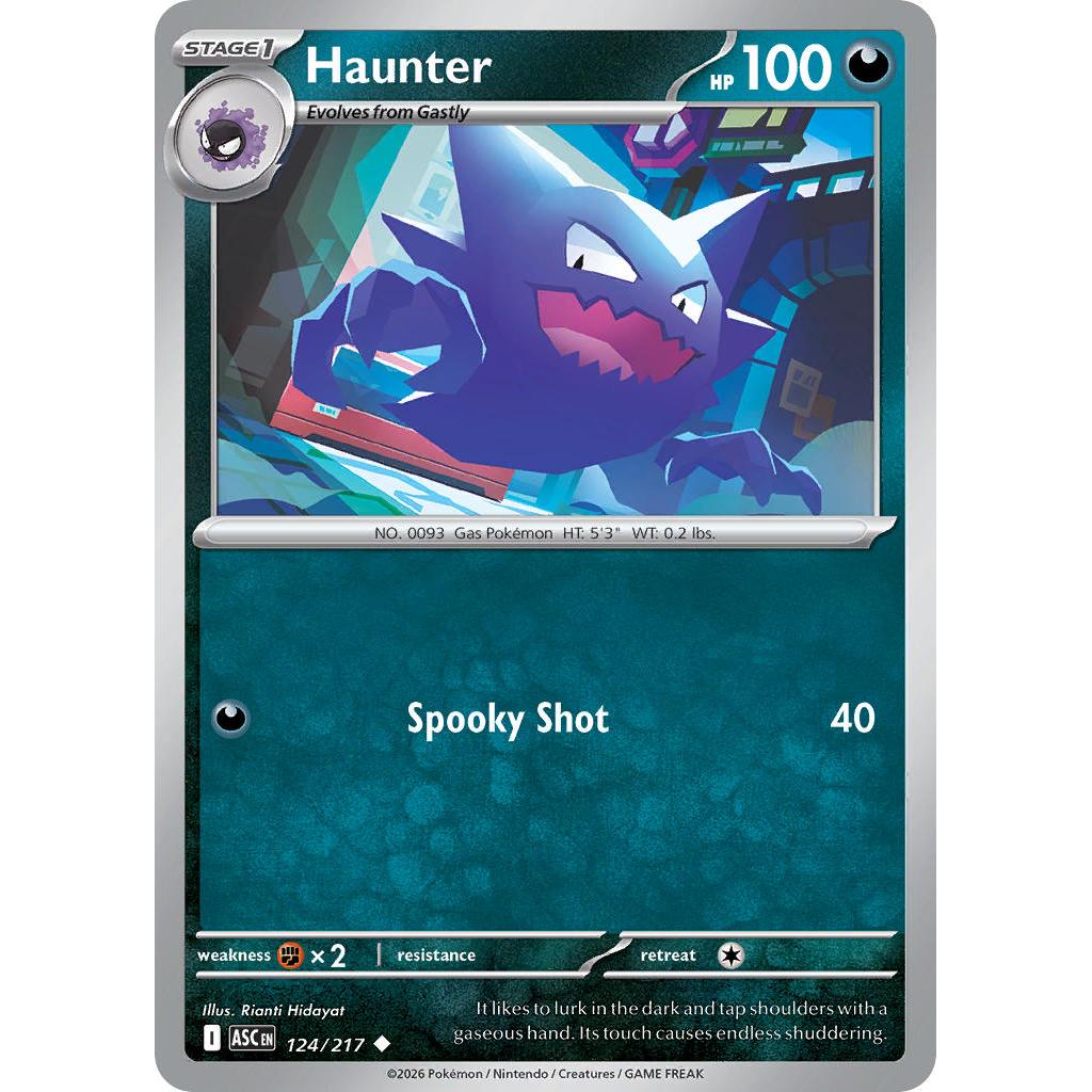 Haunter 124/217 [Dusk Ball pattern] - Ascended Heroes