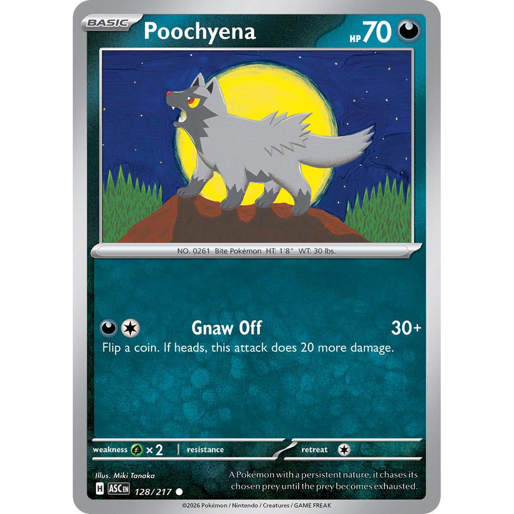 Poochyena 128/217 [Dusk Ball pattern] - Ascended Heroes