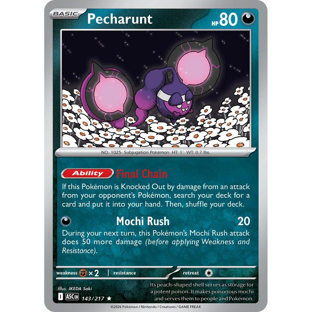 Pecharunt 143/217 [Poke Ball pattern] - Ascended Heroes