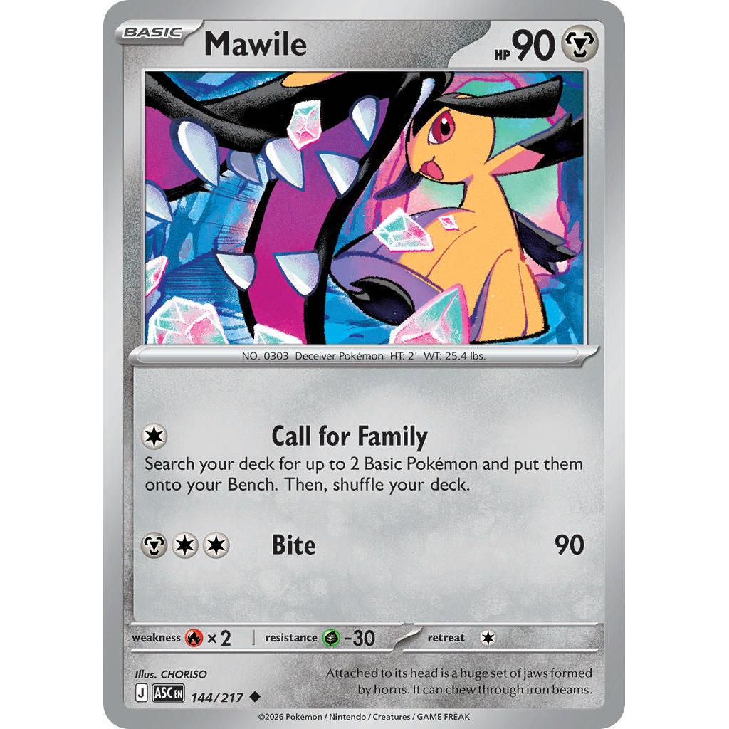 Mawile 144/217 [Dusk Ball pattern] - Ascended Heroes