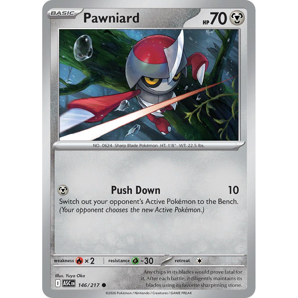 Pawniard 146/217 [Quick Ball pattern] - Ascended Heroes