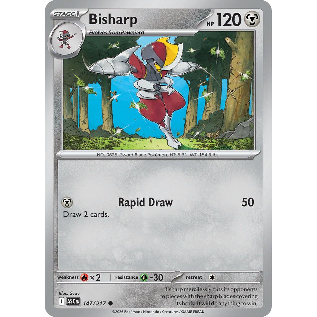 Bisharp 147/217 [Quick Ball pattern] - Ascended Heroes