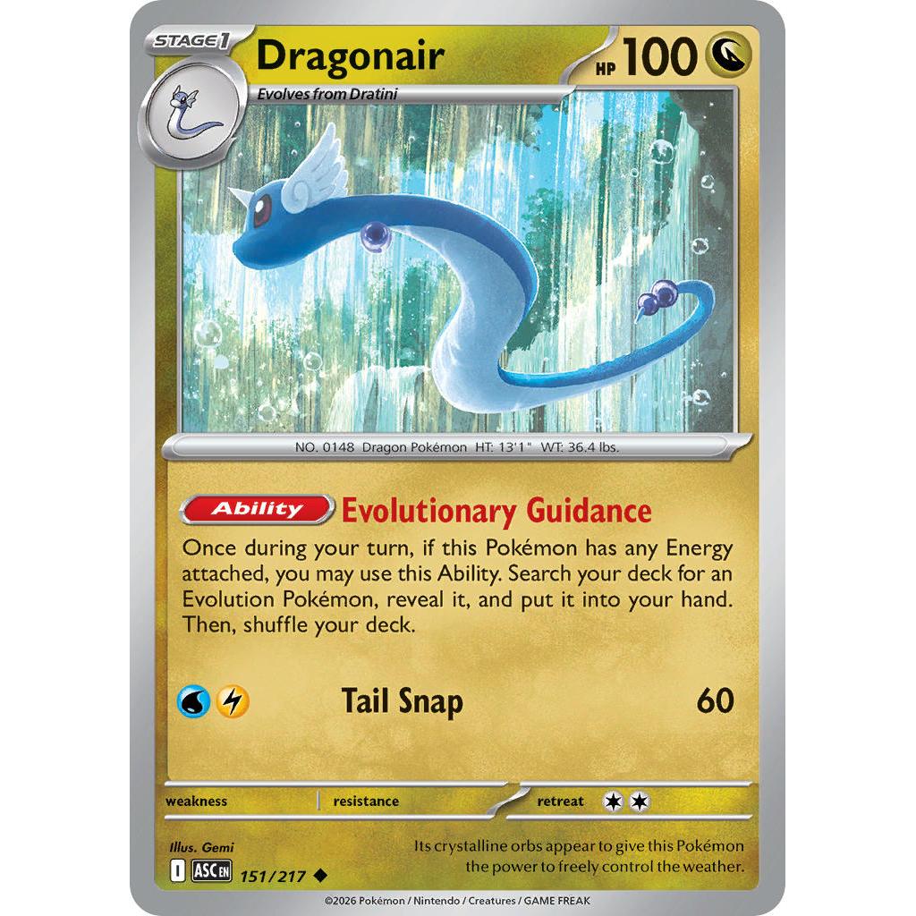 Dragonair 151/217 [Love Ball pattern] - Ascended Heroes