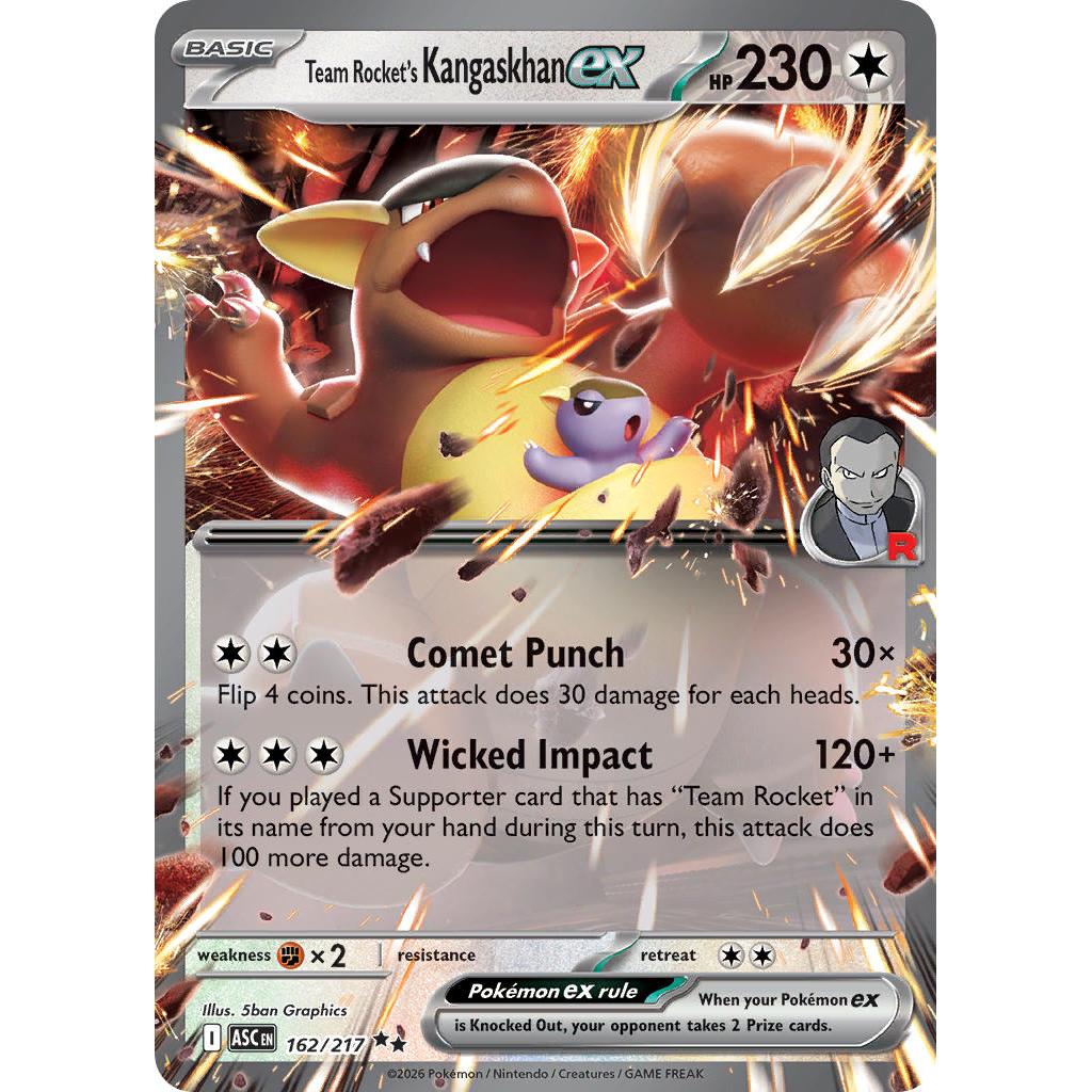 Team Rocket's Kangaskhan 162/217 - Ascended Heroes