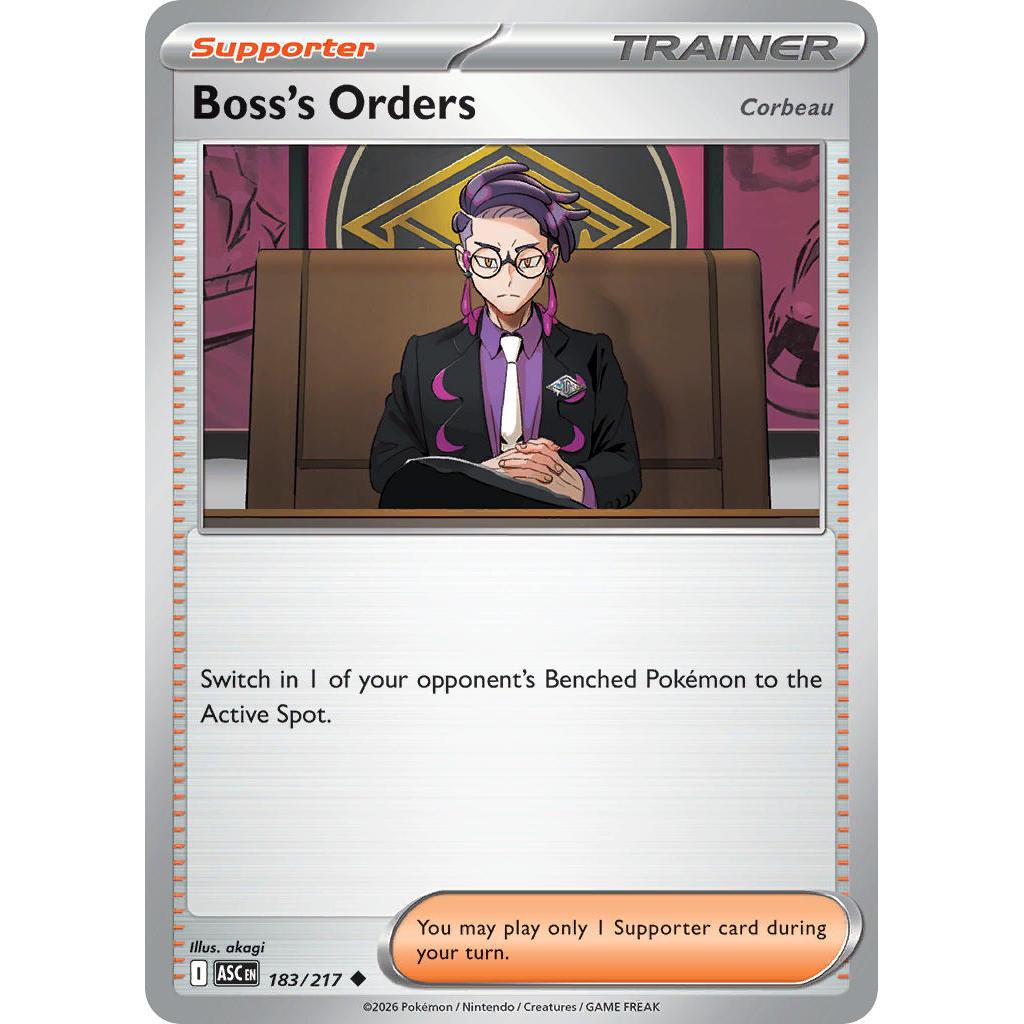 Boss's Orders [Corbeau] 183/217 - Ascended Heroes