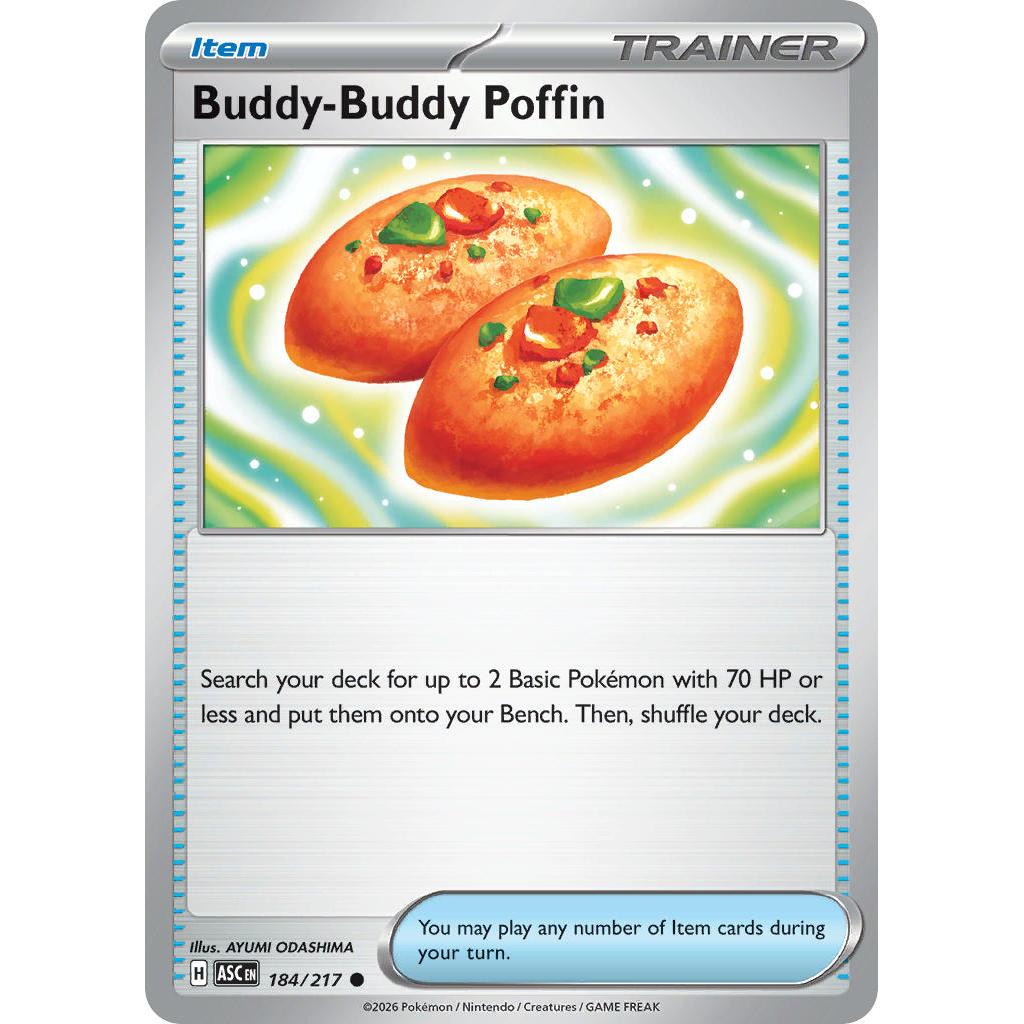 Buddy-Buddy Poffin 184/217 - Ascended Heroes