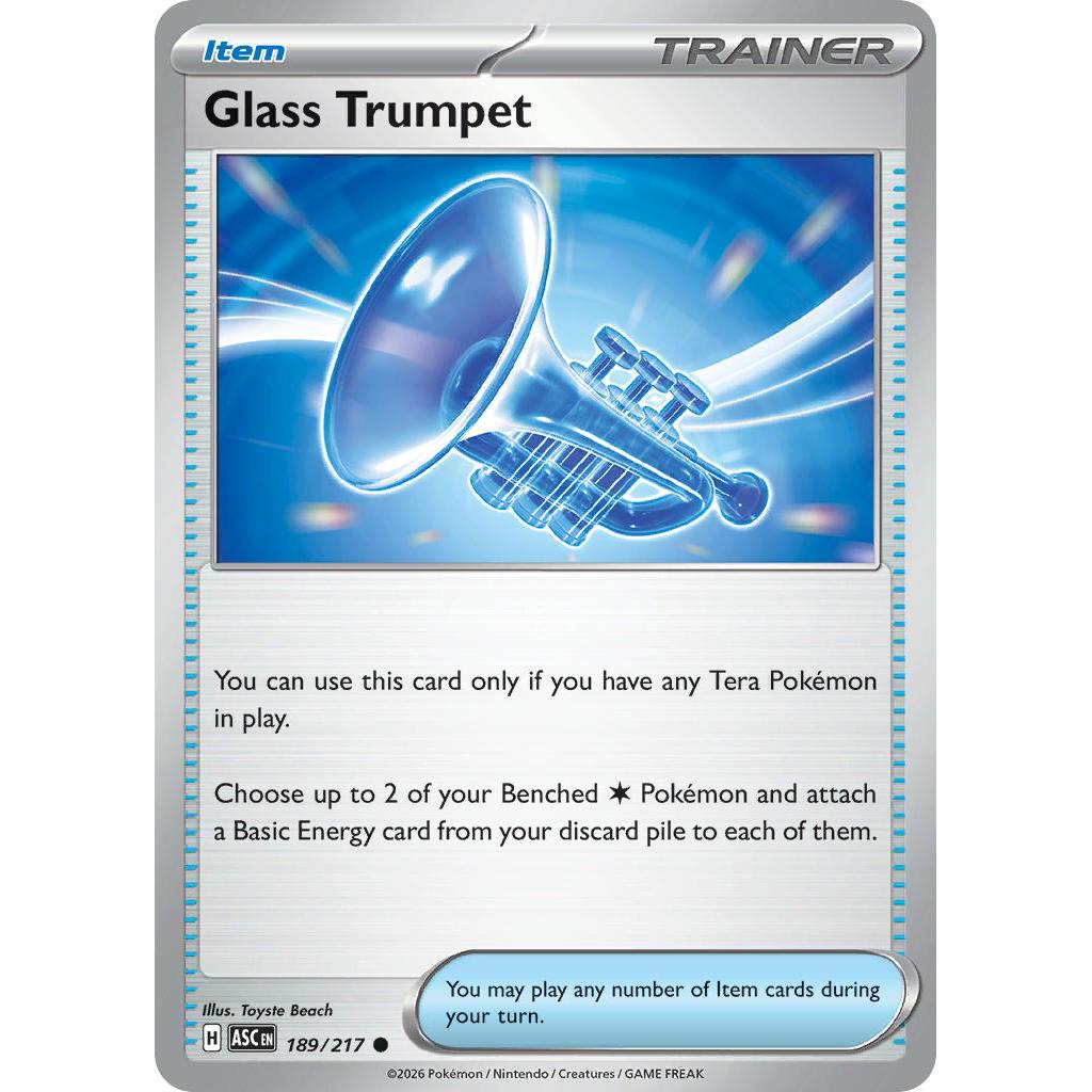 Glass Trumpet 189/217 - Ascended Heroes