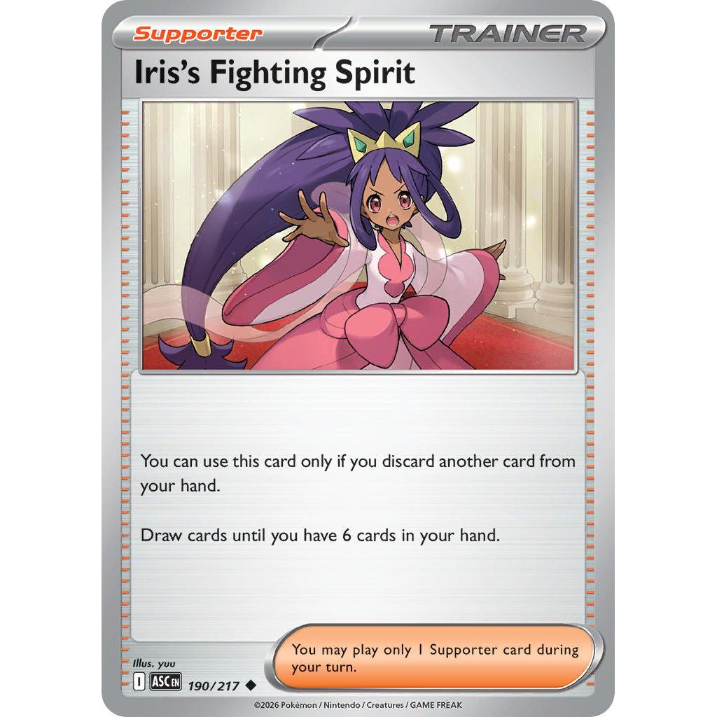 Iris's Fighting Spirit 190/217 - Ascended Heroes