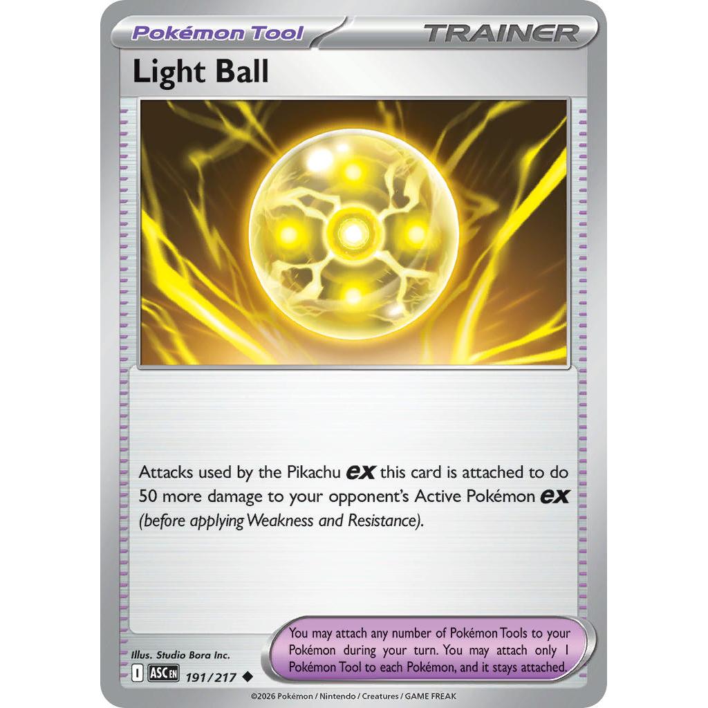 Light Ball 191/217 - Ascended Heroes