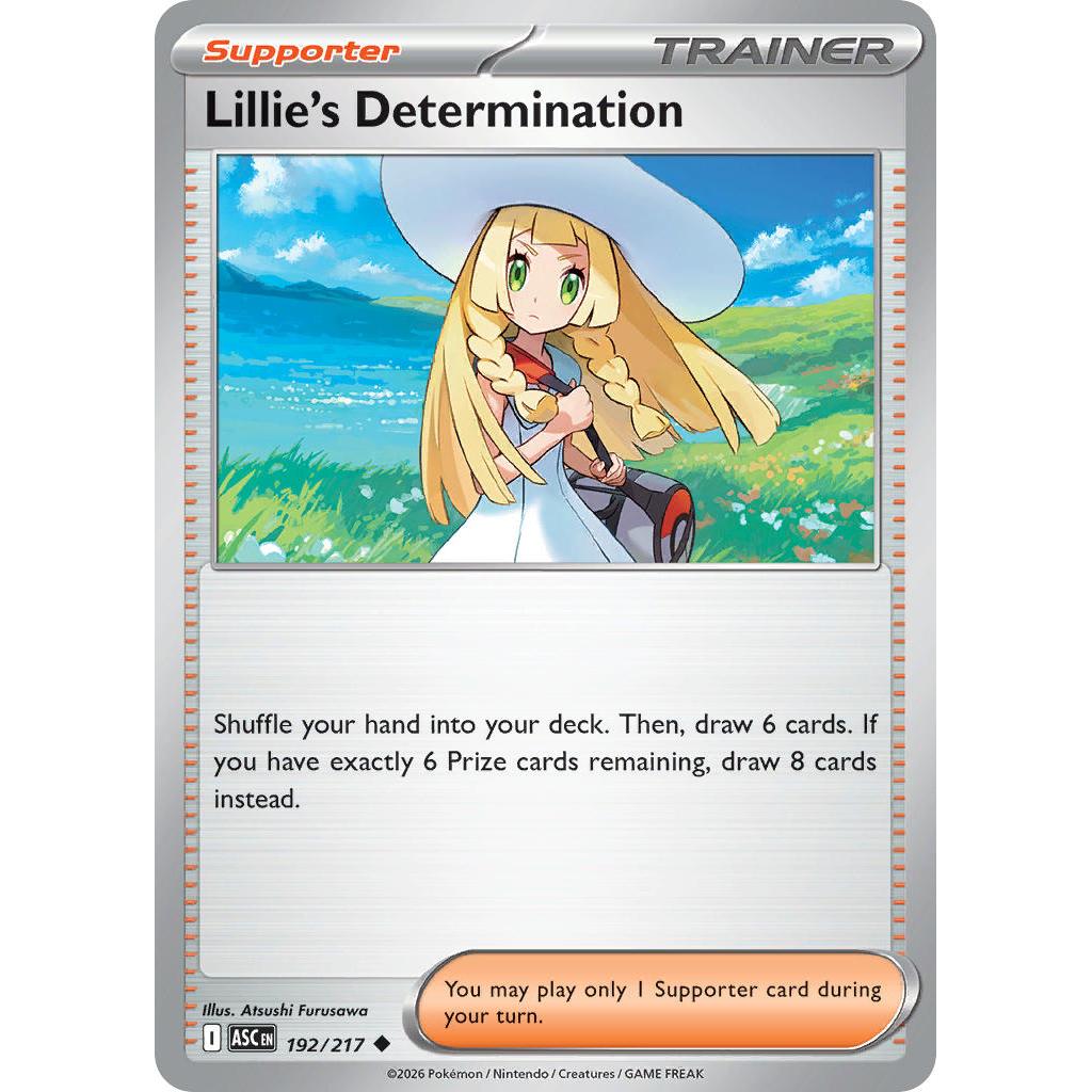 Lillie's Determination 192/217 - Ascended Heroes