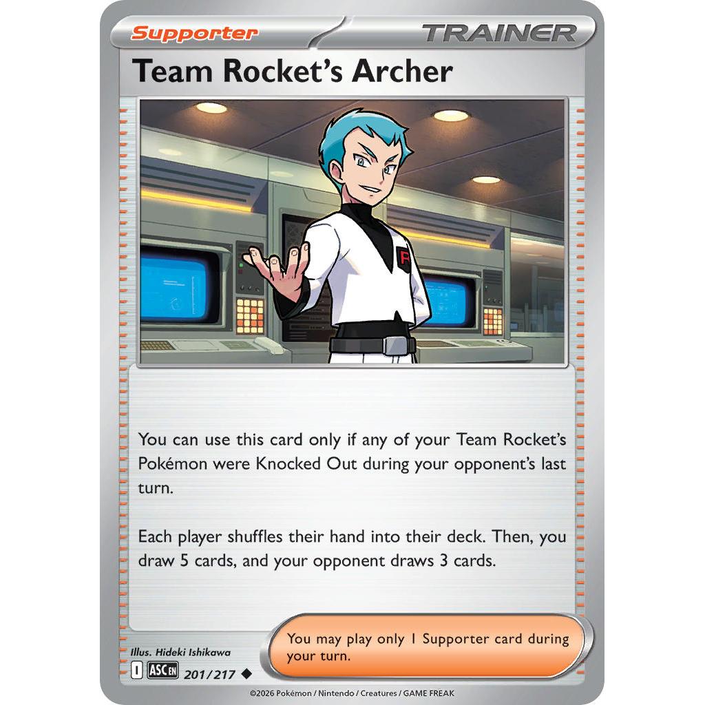 Team Rocket's Archer 201/217 - Ascended Heroes