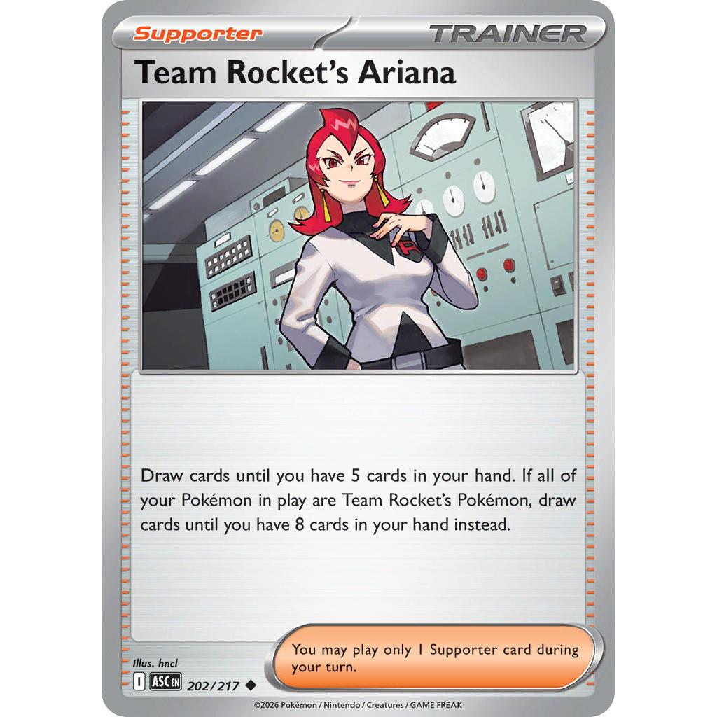 Team Rocket's Ariana 202/217 - Ascended Heroes