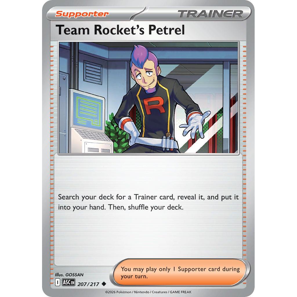 Team Rocket's Petrel 207/217 - Ascended Heroes