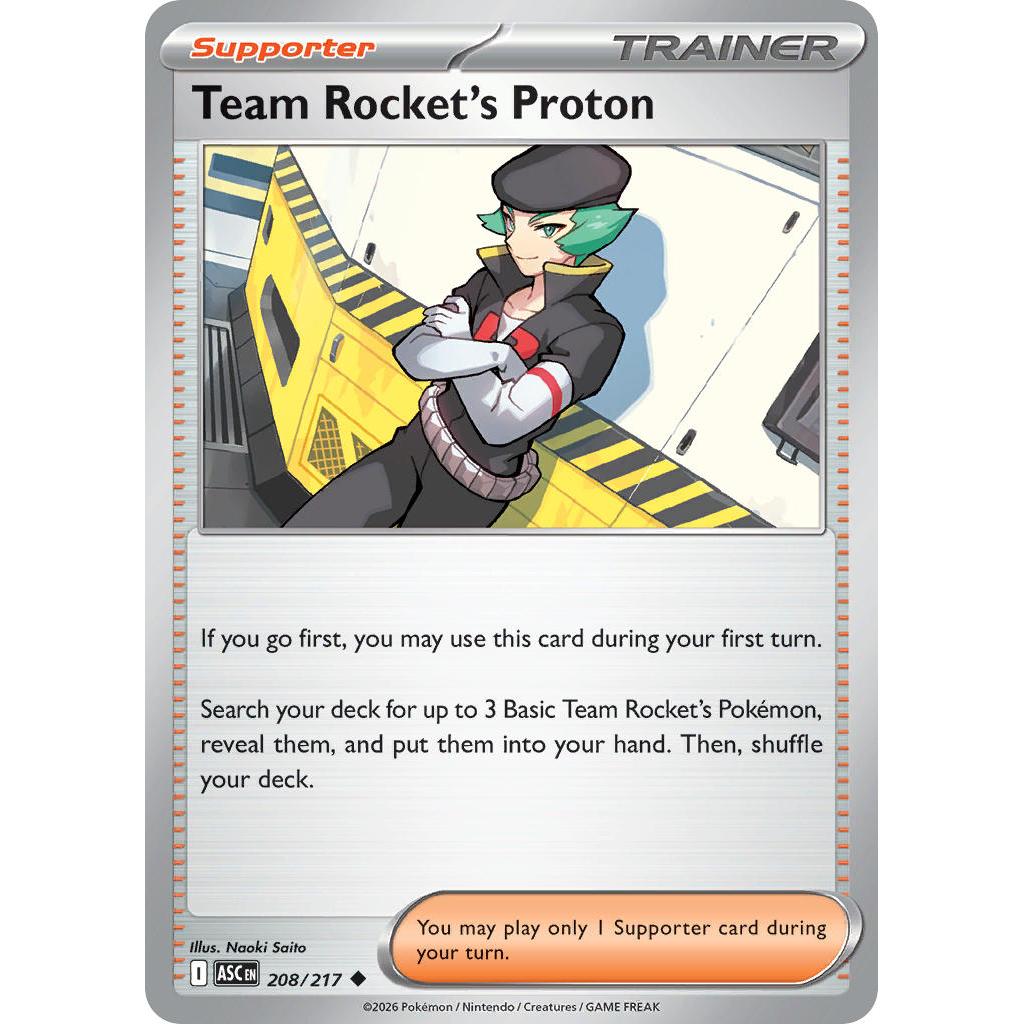 Team Rocket's Proton 208/217 - Ascended Heroes