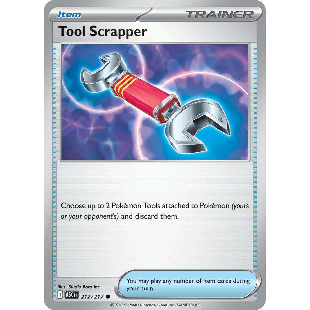 Tool Scrapper 212/217 [Reverse Holo] - Ascended Heroes