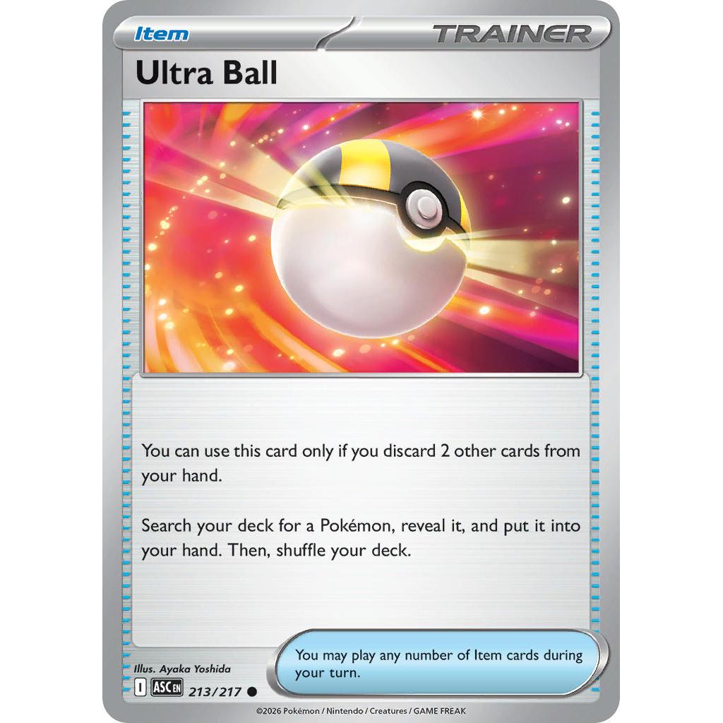 Ultra Ball 213/217 - Ascended Heroes