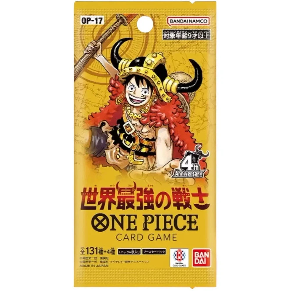 One Piece OP-17 The World's Strongest Warriors Booster Pakke (Japansk)