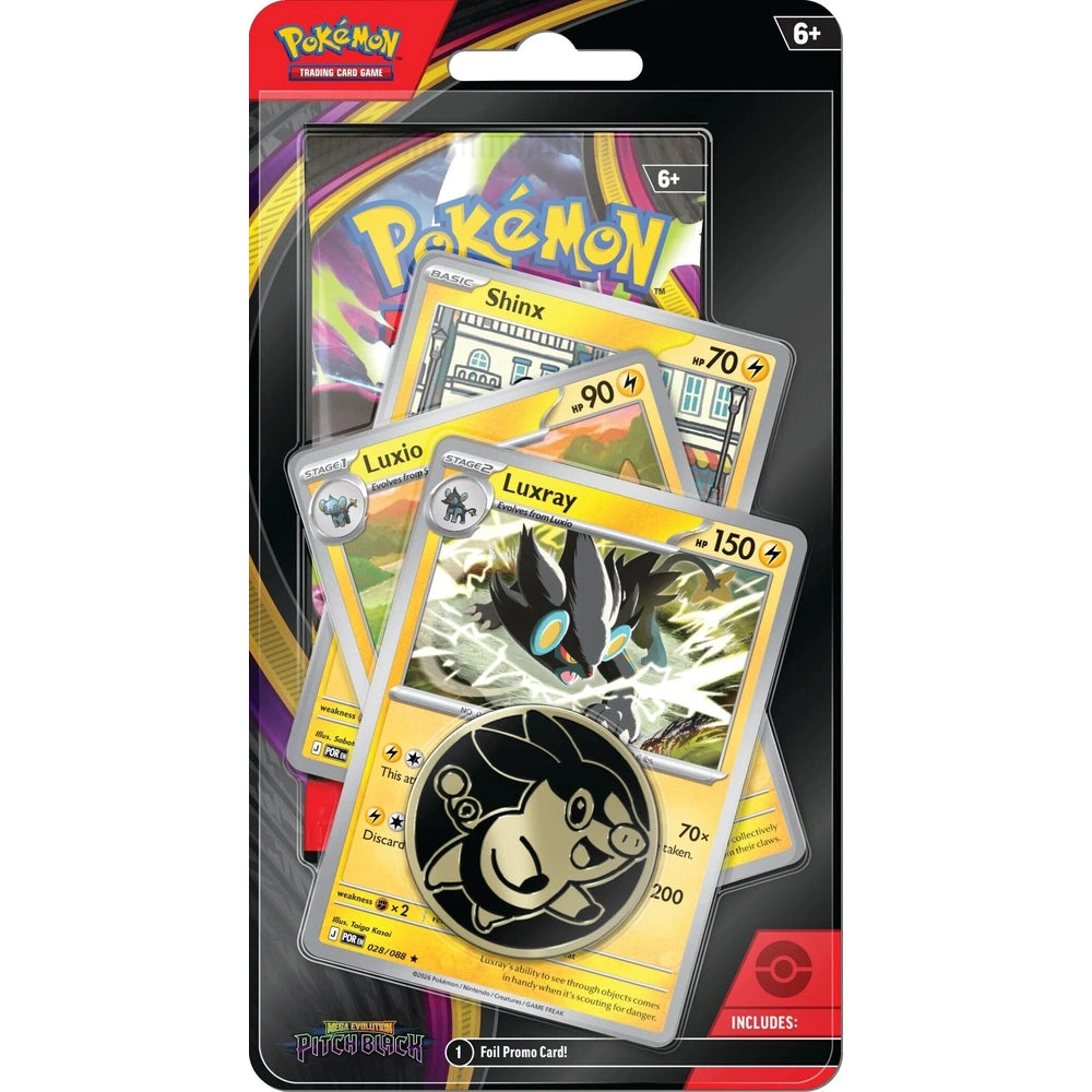 Pokémon Pitch Black Premium Blister Pack (Luxray)