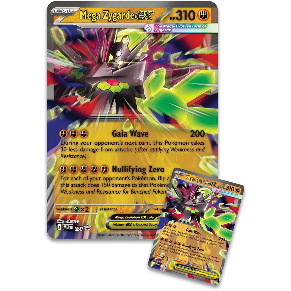 Pokemon Mega Zygarde ex Premium Collection