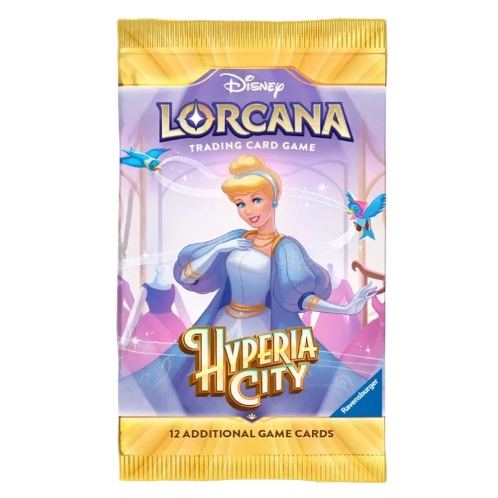 Disney Lorcana Hyperia City Booster Pakke