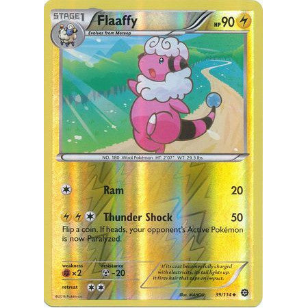 Flaaffy 39/114 [Reverse Holo] - Steam Siege