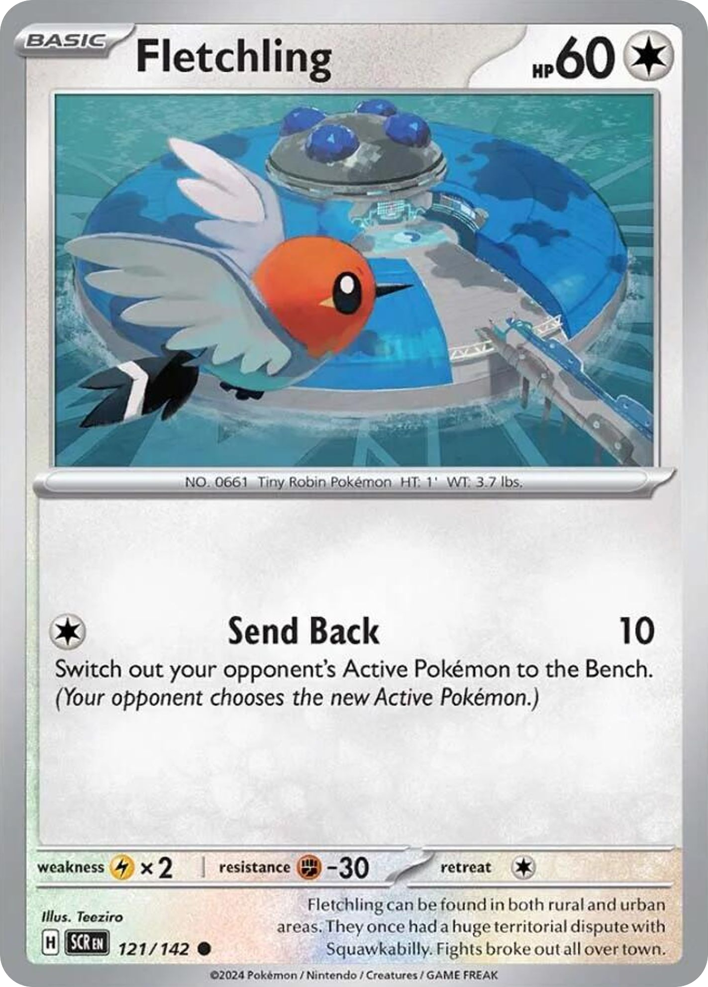 Fletchling - Stellar Crown (Common) [SCR-121] English / Near Mint / Normal