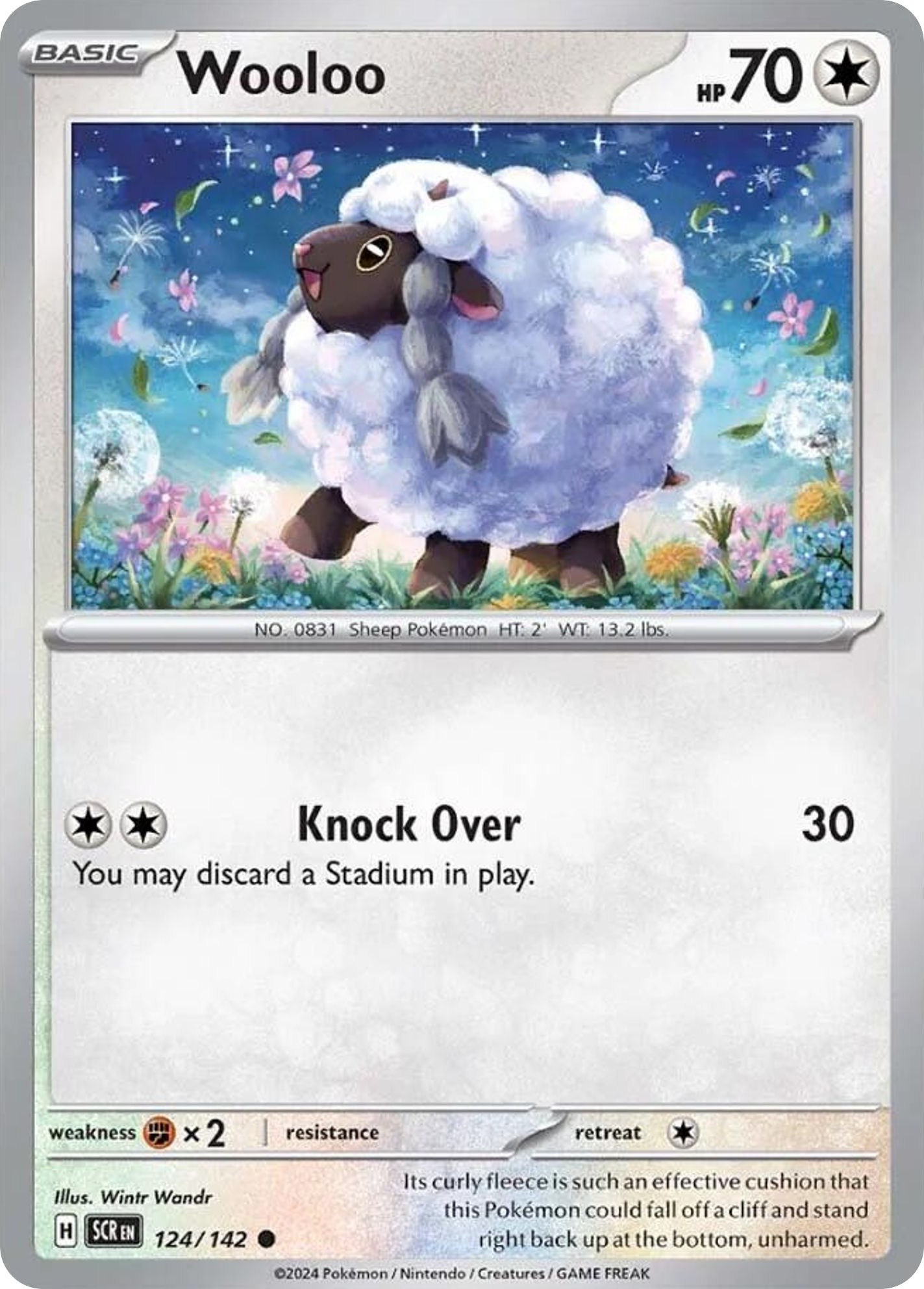 Wooloo - Stellar Crown (Common) [SCR-124] English / Near Mint / Normal