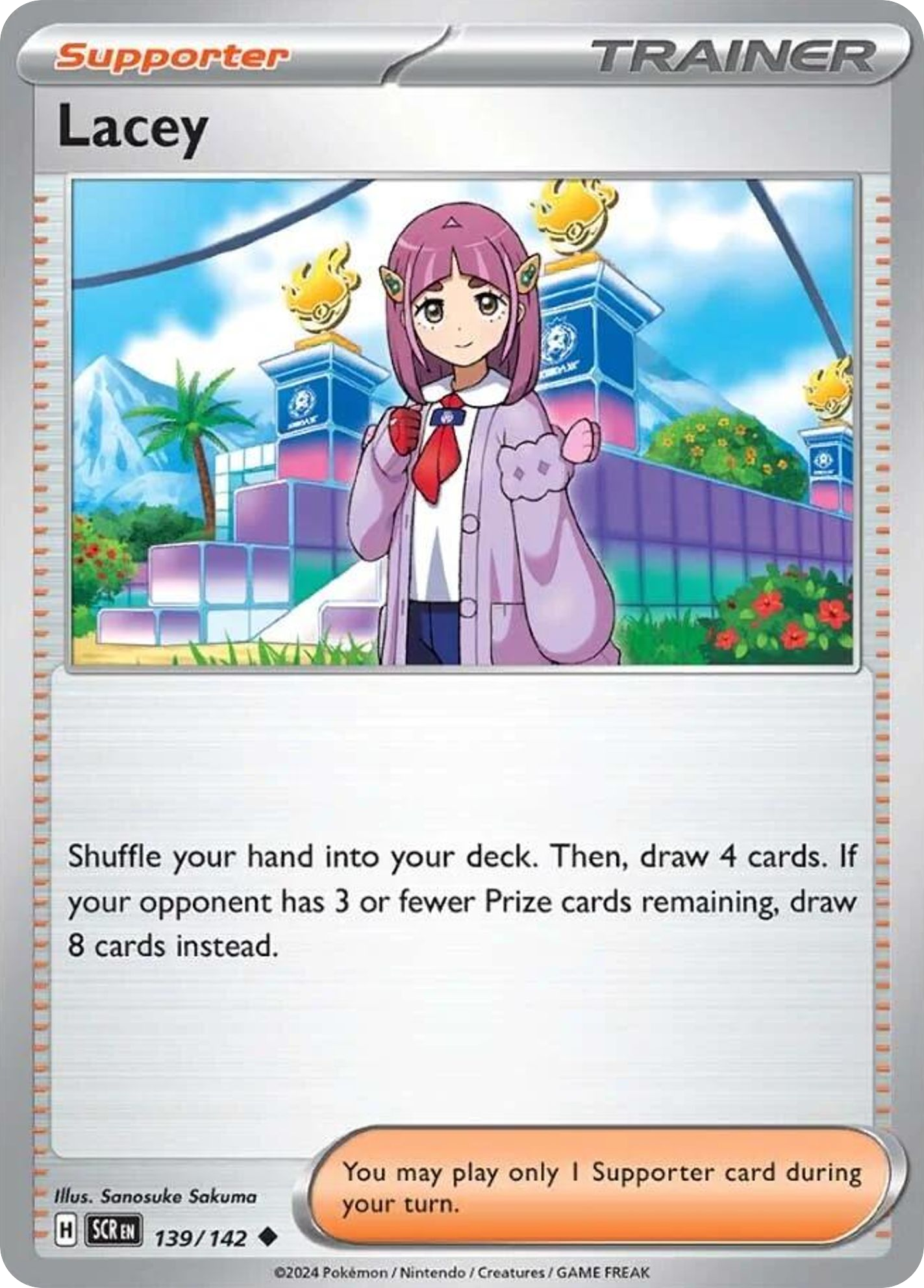 Lacey - Stellar Crown (Uncommon) [SCR-139] English / Near Mint / Normal