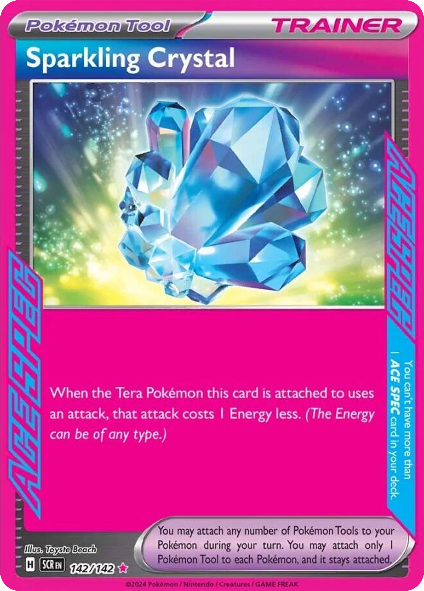 Sparkling Crystal - Stellar Crown (ACE SPEC Rare) [SCR-142] English / Near Mint / Normal