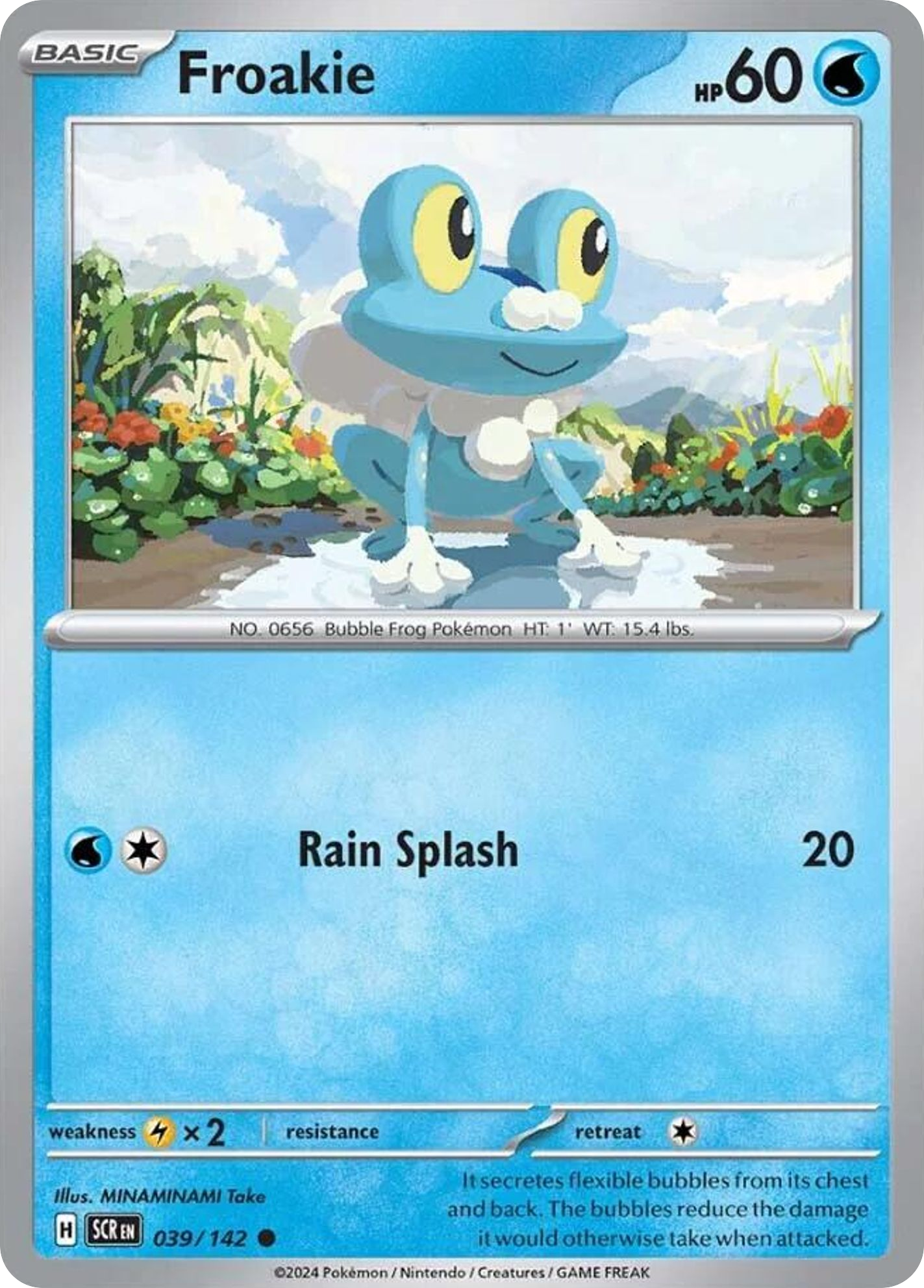 Froakie - Stellar Crown (Common) [SCR-39] English / Near Mint / Normal