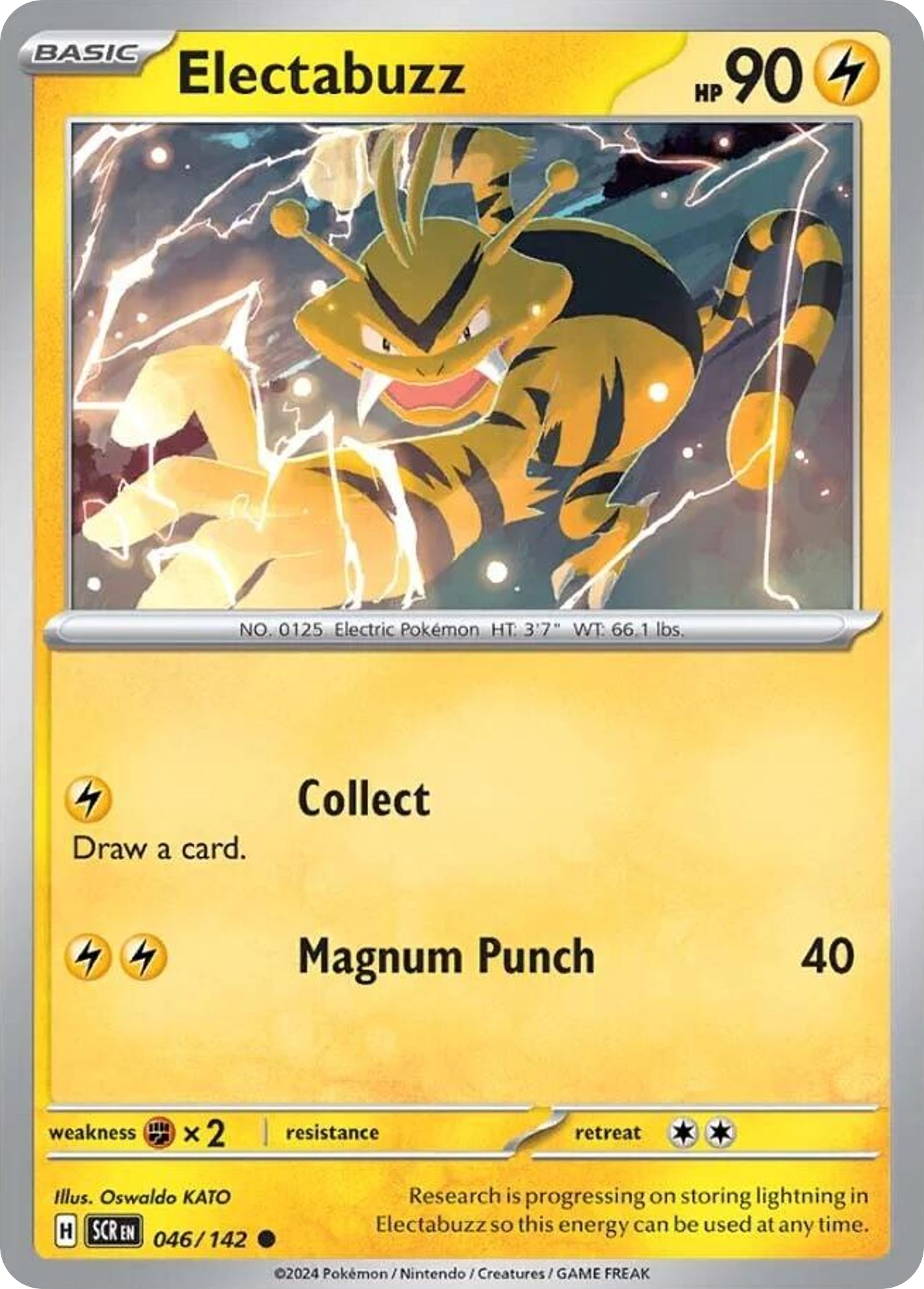 Electabuzz - Stellar Crown (Common) [SCR-46] English / Near Mint / Normal