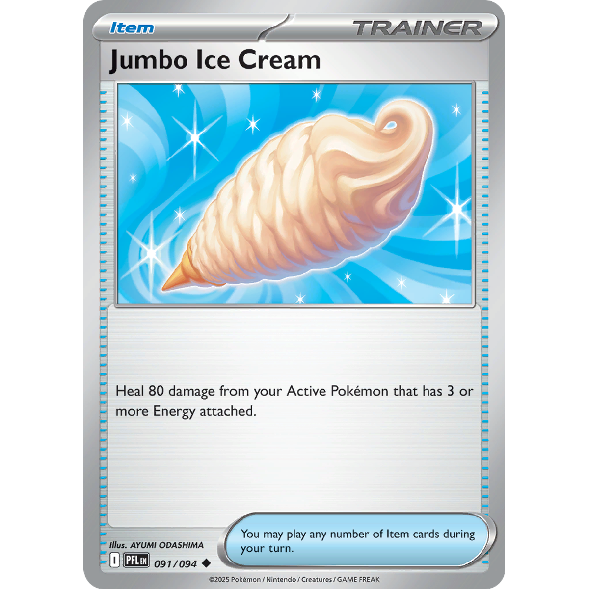 Jumbo Ice Cream 91/094 (Reverse Holo) - Phantasmal Flames