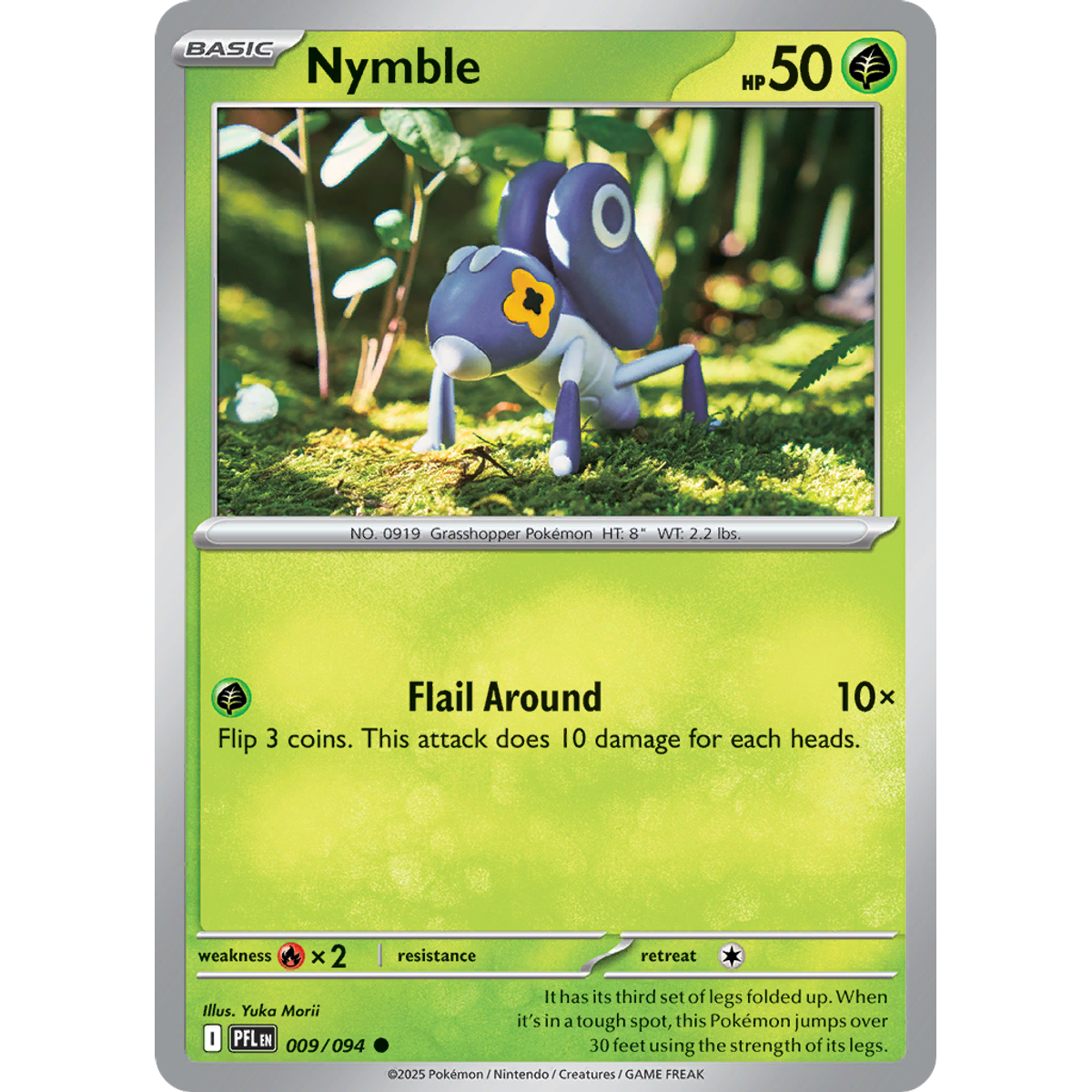 Nymble 9/094 (Reverse Holo) - Phantasmal Flames